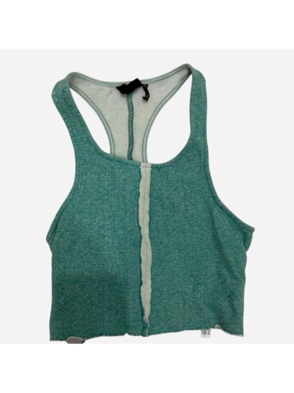 Green Urban Outfitters cropped tank top